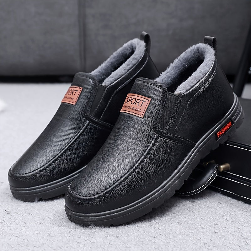 Loxley | Chaussures Homme Hiver Slip-On Mi-Montantes avec Doublure Chaude et Confort Durable