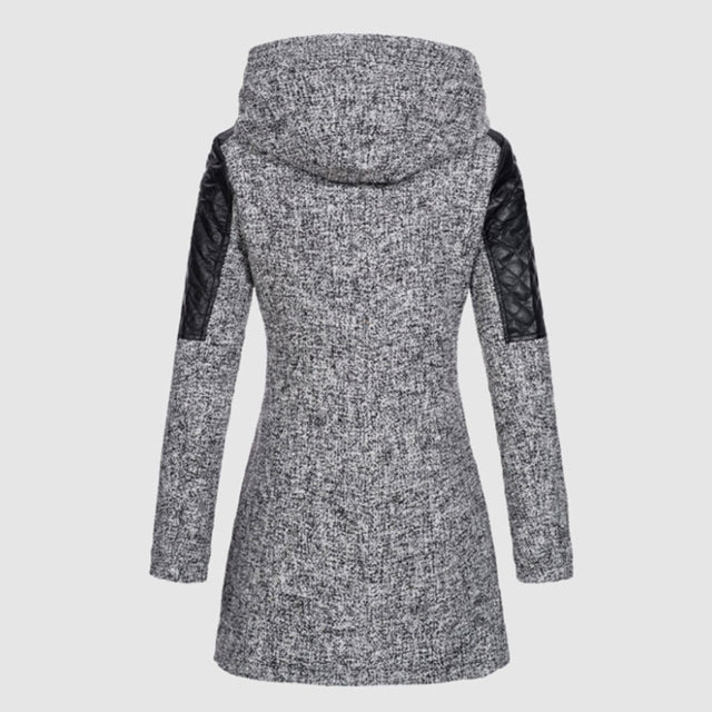 Adrienne | Veste matelassée zippée avec capuche pour femmes – Style chic et décontracté