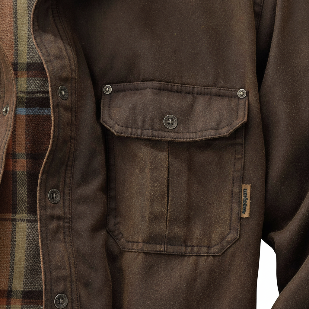 Veste Overshirt Cirée Bomber avec Doublure Flanelle | Chaleur et Confort Décontracté