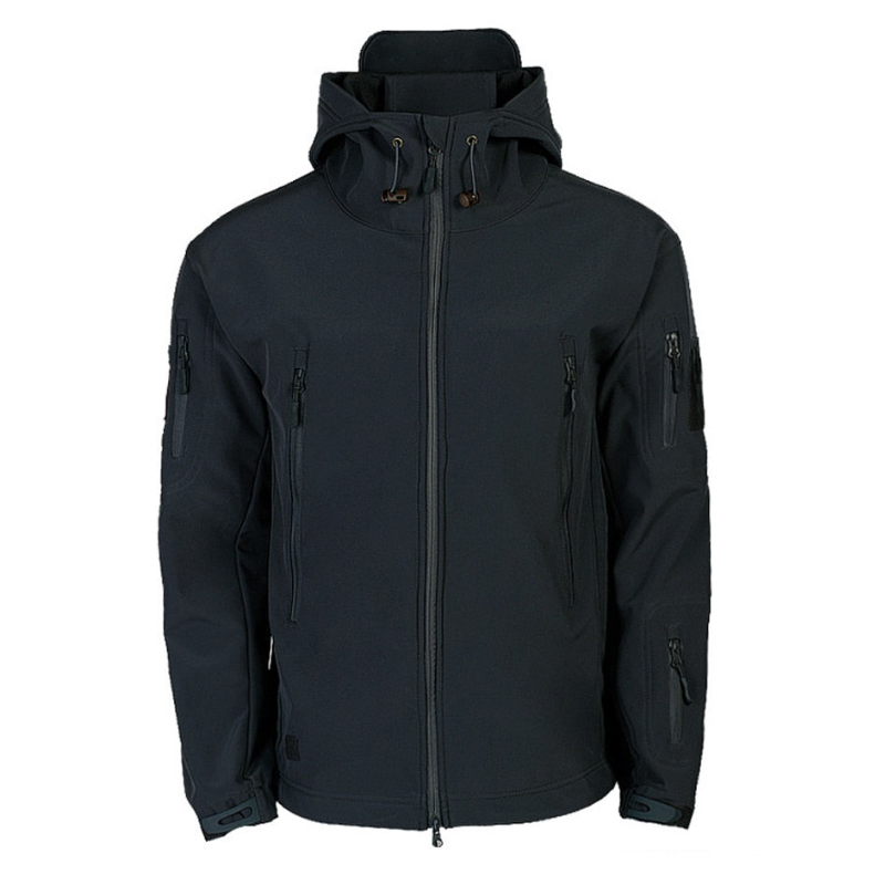 Harlan | Veste Homme Outdoor Fonctionnelle à Capuche avec Multiples Poches Zippées