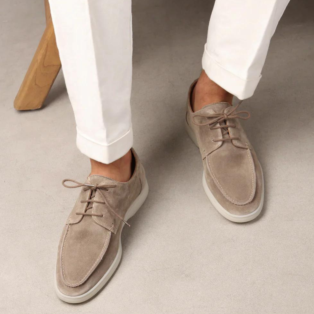Troy | Mocassins Business Homme Élégants - Chaussures Casual en Cuir Stables pour le Travail et les Loisirs