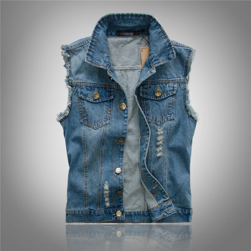 Marcel | Gilet Homme Vintage Sans Manches avec Col Revers et Boutons Élégants