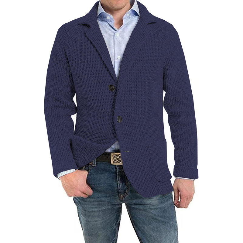 Liam | Cardigan Homme Tricot Doux, Coupe Classique avec Boutons Élégants