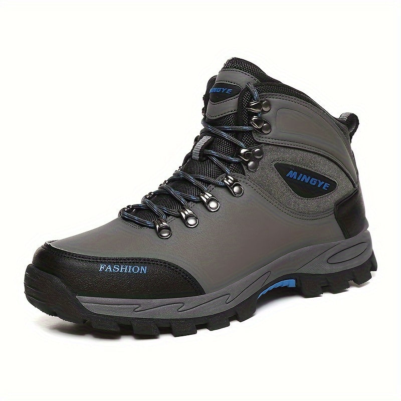Perevin | Chaussures de Randonnée Homme, Bottes Outdoor Hautes avec Lacets