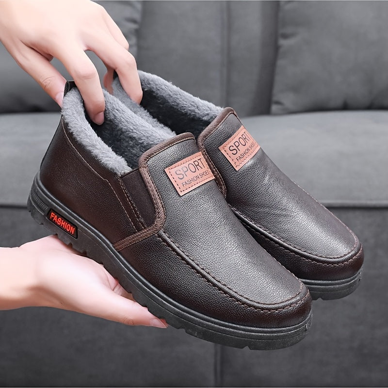 Loxley | Chaussures Homme Hiver Slip-On Mi-Montantes avec Doublure Chaude et Confort Durable