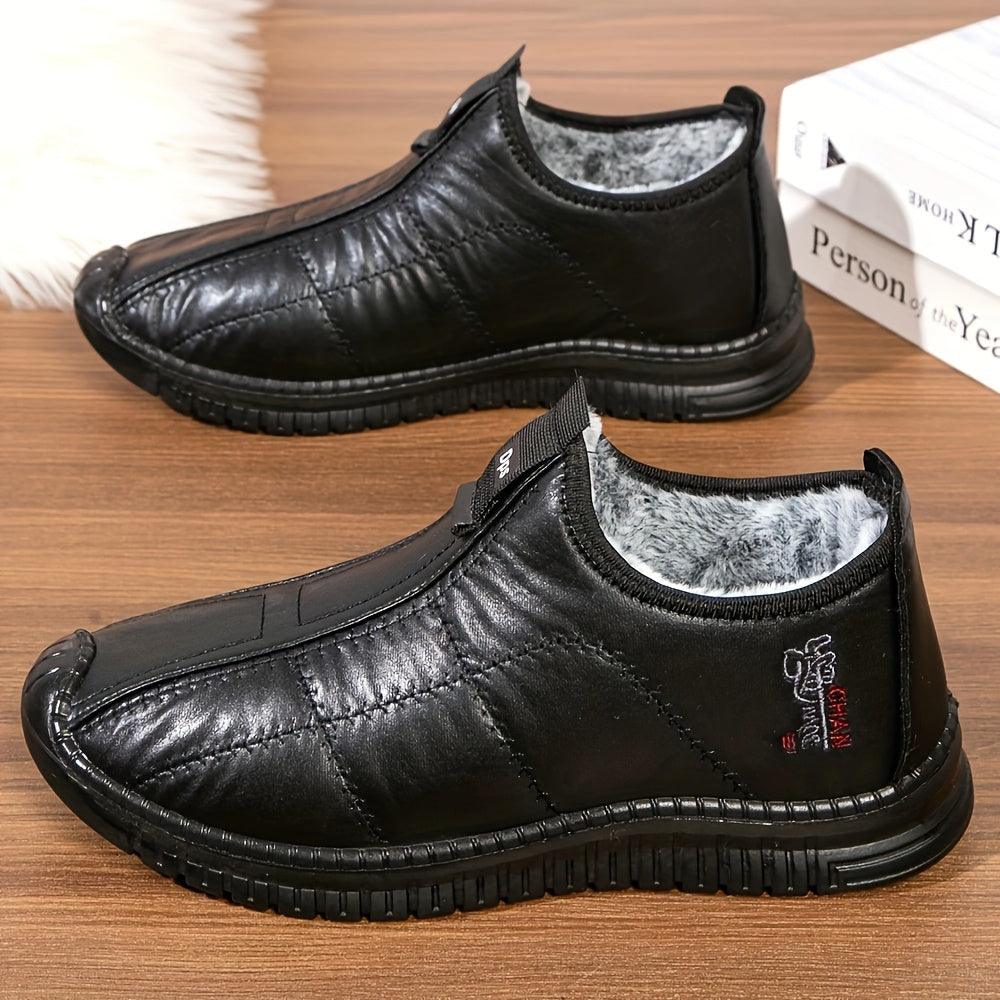 Orrick | Chaussures d’Hiver Homme, Slip-On Confortables avec Doublure Chaude