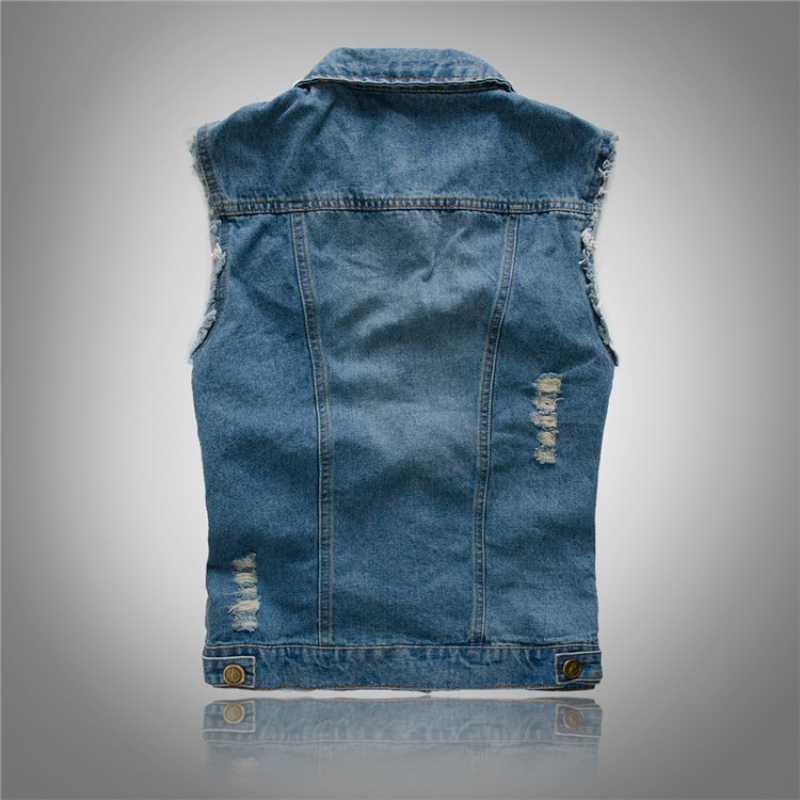 Marcel | Gilet Homme Vintage Sans Manches avec Col Revers et Boutons Élégants