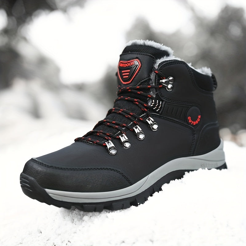 Harlan | Bottes Homme Hiver Outdoor avec Doublure Chaude & Lacets Montants