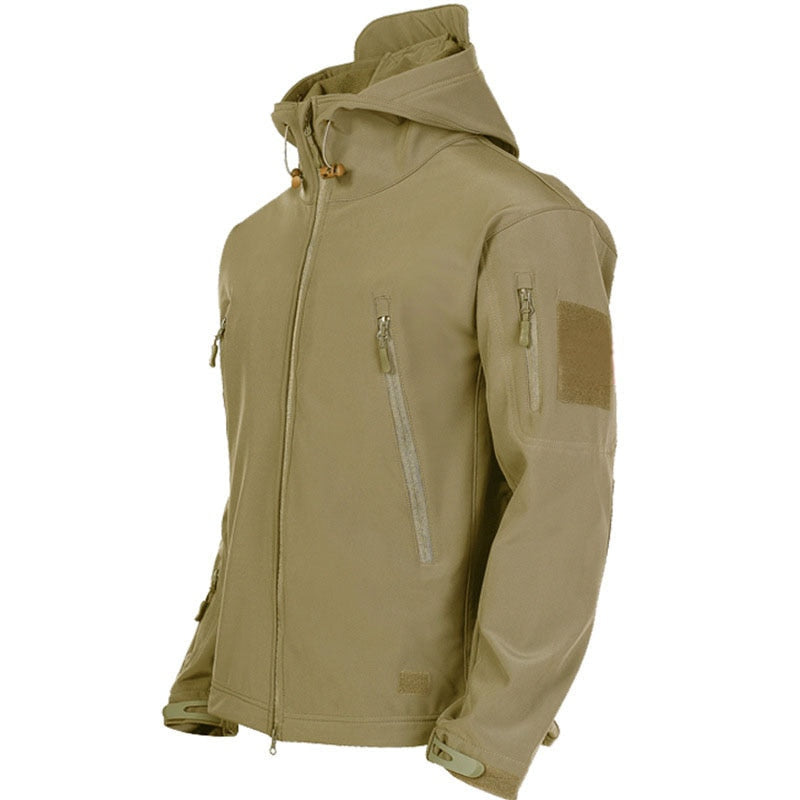 Harlan | Veste Homme Outdoor Fonctionnelle à Capuche avec Multiples Poches Zippées
