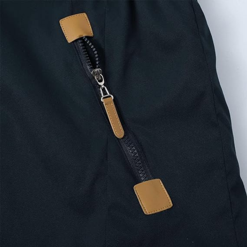 Caprina | Parka Femme Hiver avec Capuche, Doublure Polaire, Fermeture Éclair & Taille Ajustable