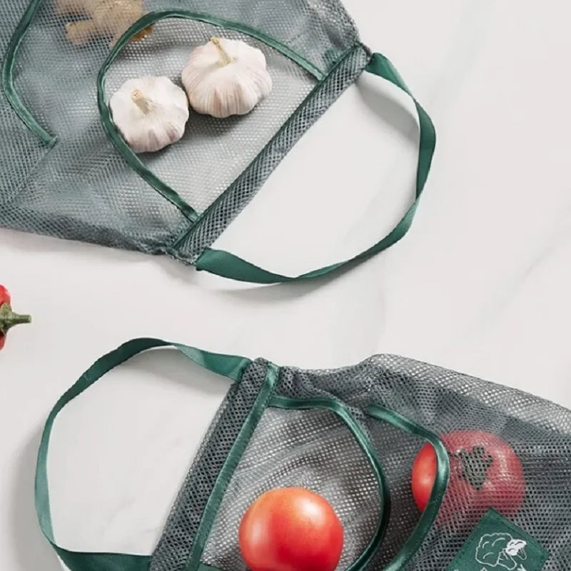 FreshMesh™ | Wiederverwendbare Netz-Hängebeutel für Obst und Gemüse
