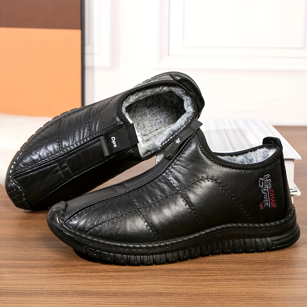 Orrick | Chaussures d’Hiver Homme, Slip-On Confortables avec Doublure Chaude