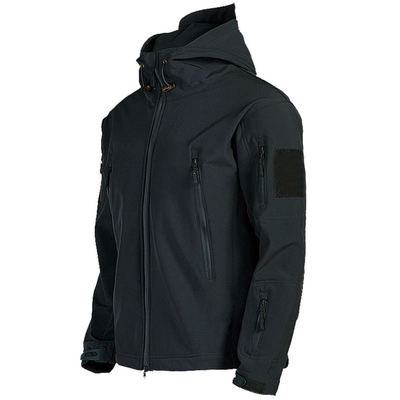 Harlan | Veste Homme Outdoor Fonctionnelle à Capuche avec Multiples Poches Zippées