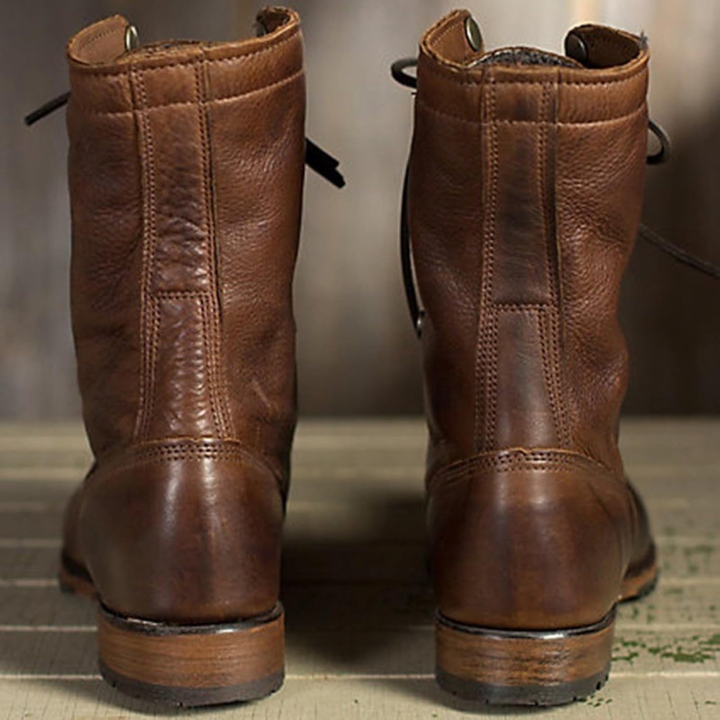 Carminelle | Bottes Femme Hiver Vintage à Lacets, Chaudes & Confortables