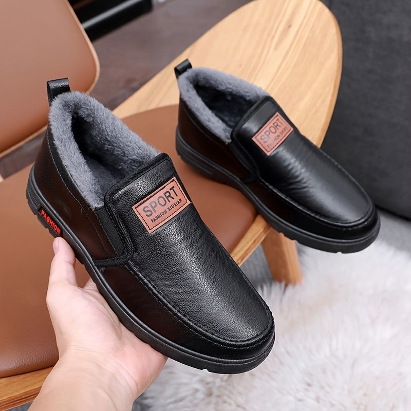 Loxley | Chaussures Homme Hiver Slip-On Mi-Montantes avec Doublure Chaude et Confort Durable