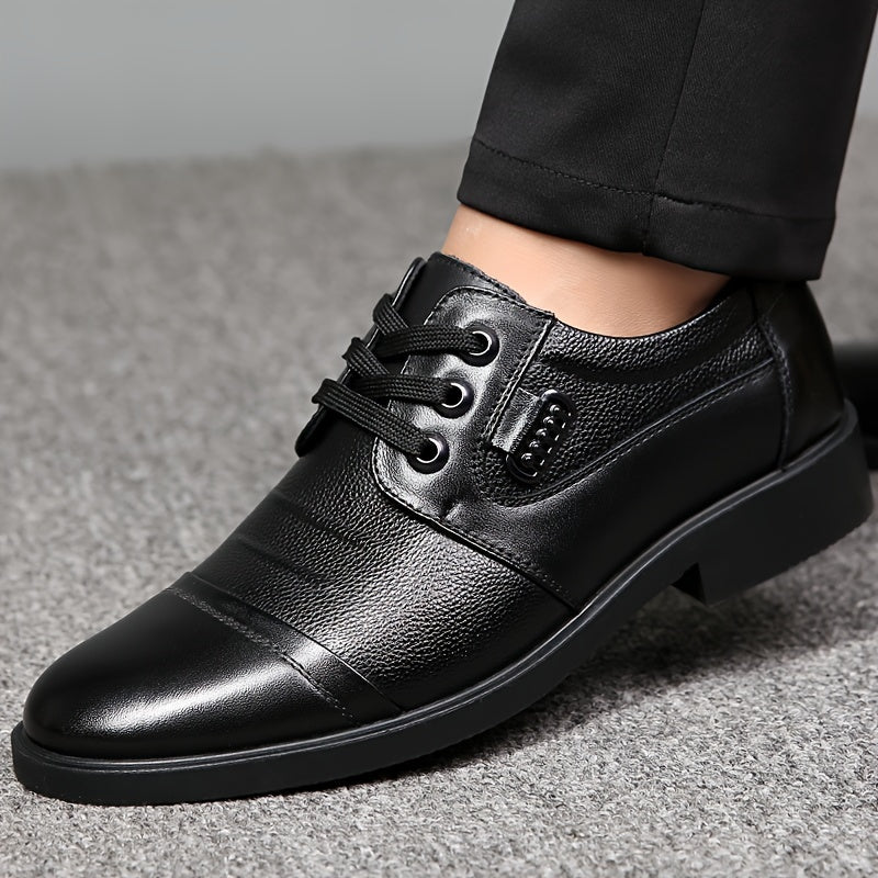 Rendric | Chaussures Hiver Homme Élégantes, Richelieu à Lacets avec Doublure Chaude