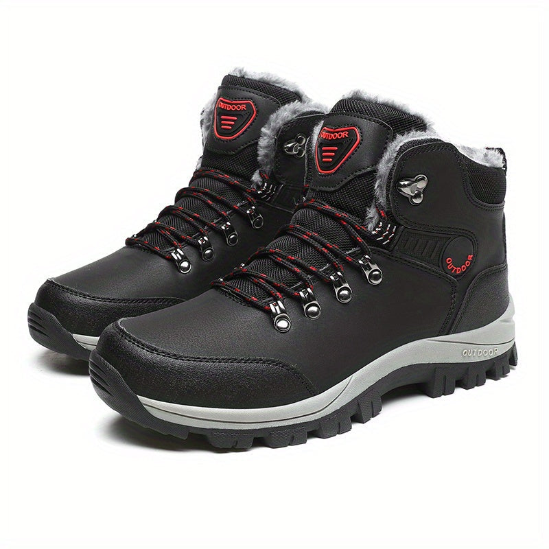 Harlan | Bottes Homme Hiver Outdoor avec Doublure Chaude & Lacets Montants