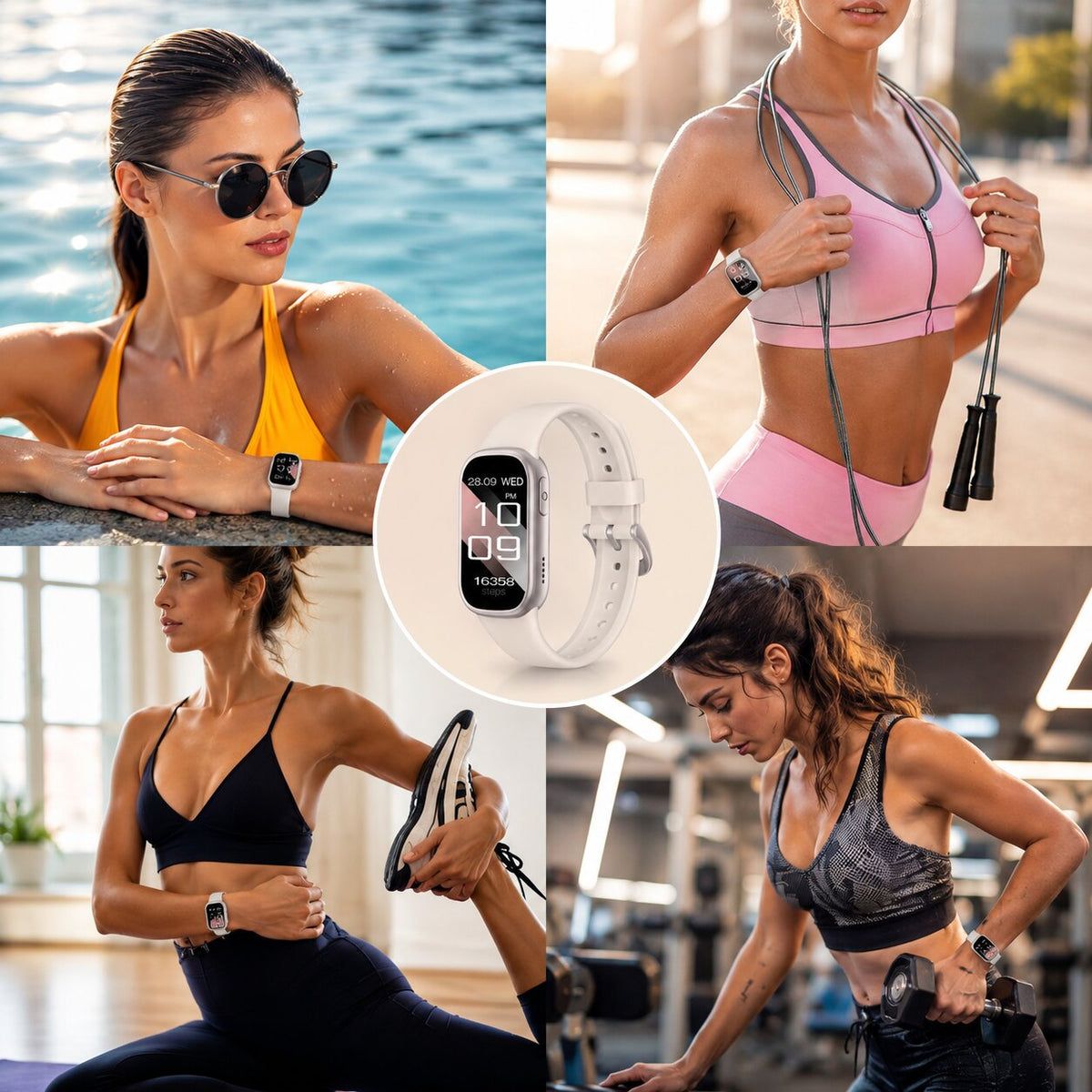 VitaBandix™ | Smartwatch für Kinder und Erwachsene mit Telefonie und Fitness-Tracking