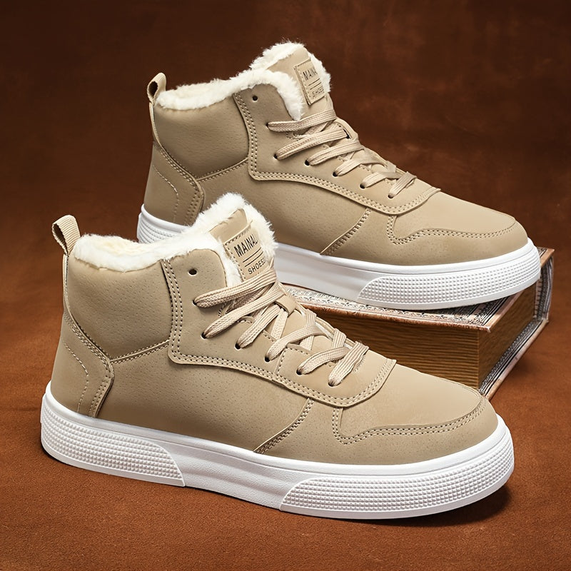 Quarrel | Chaussures Hiver Homme Hautes avec Lacets & Doublure Chaude