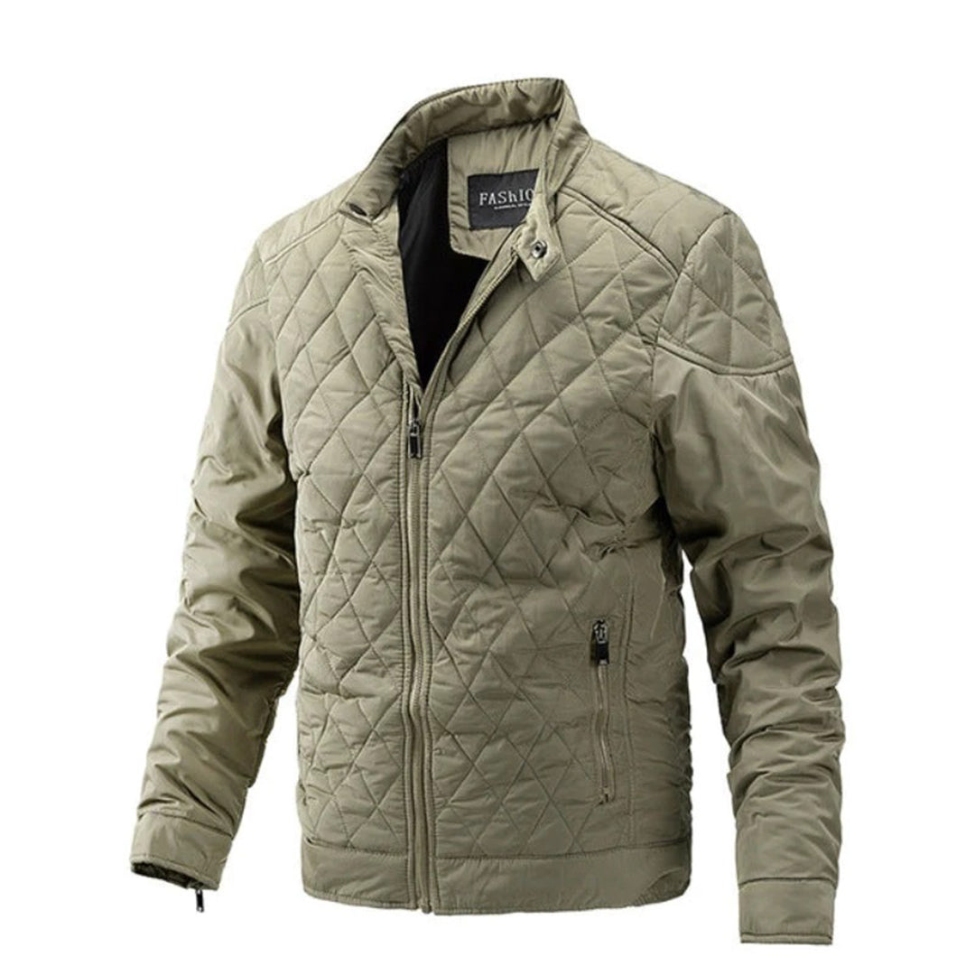 Sandhurst | Veste Matelassée Homme, Slim Fit, Légère et Isolante, Fermeture Zippée