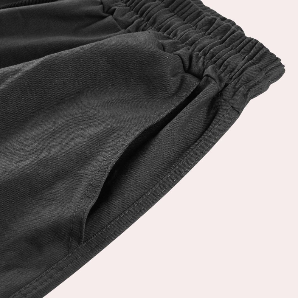 Rowan | Pantalon Cargo Homme Large | Coupe Ample avec Cordon et Poches Pratiques