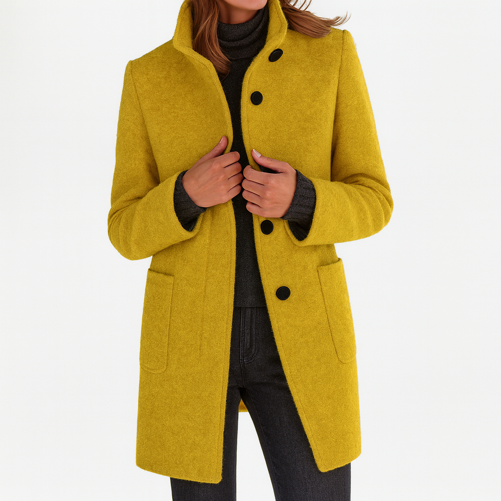 Manteau Femme Long en Laine | Élégance Moderne & Chaleur Hivernale