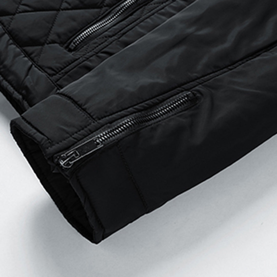 Sandhurst | Veste Matelassée Homme, Slim Fit, Légère et Isolante, Fermeture Zippée