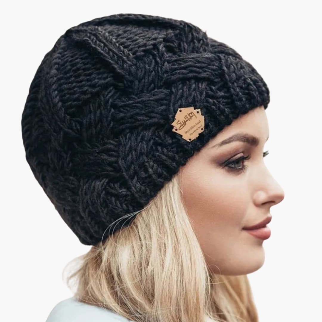 Bonnet Hiver Femme | Tricot à Surface Côtelée | Confort et Chaleur Quotidienne