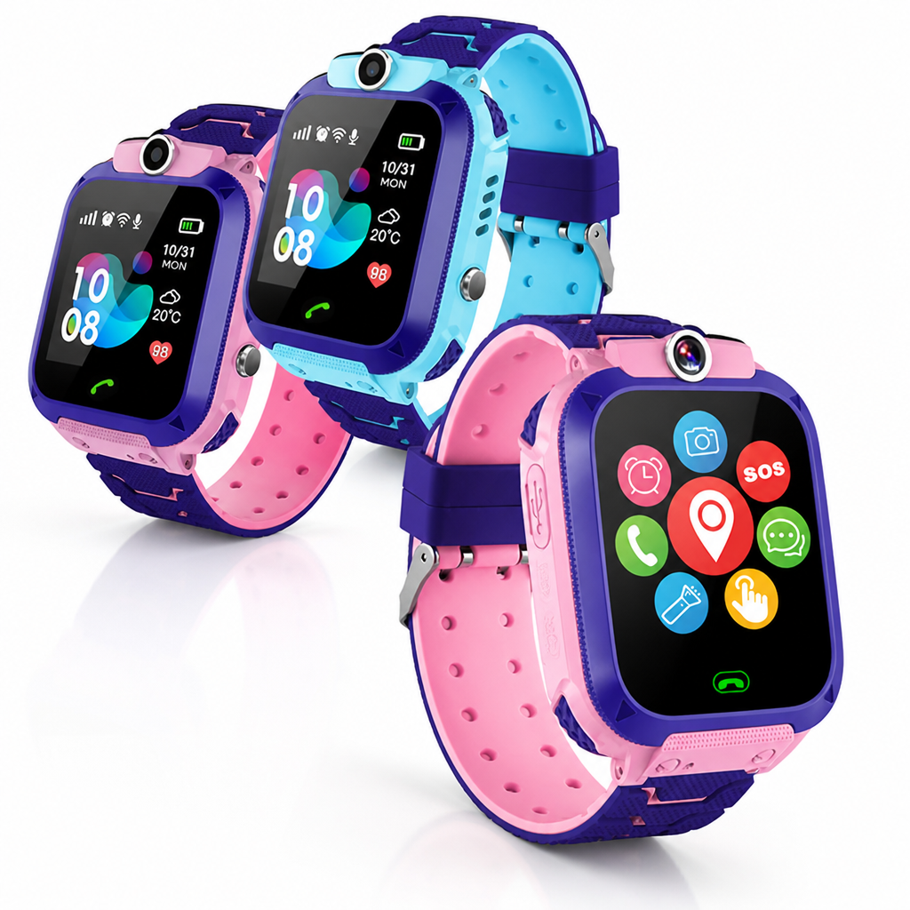 KidGuard™ | GPS-Kinder-Smartwatch mit Anruffunktion und SOS-Notruf