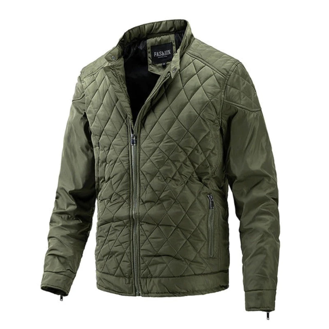 Sandhurst | Veste Matelassée Homme, Slim Fit, Légère et Isolante, Fermeture Zippée
