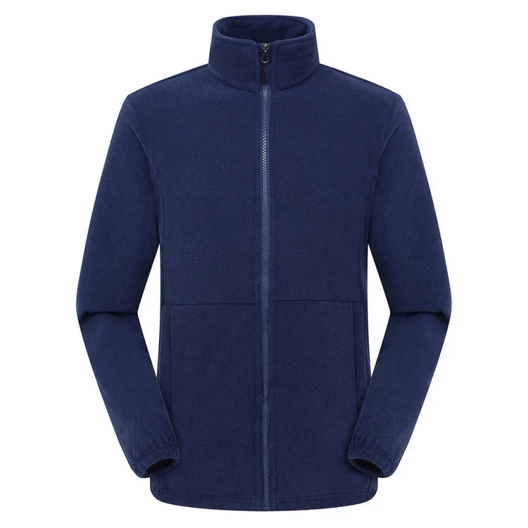 Élone | Veste Femme Douce à Col Montant avec Fermeture Zippée Intégrale