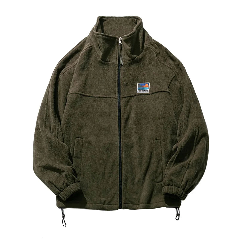 Marko | Veste homme en coton polaire, chaude et légère avec fermeture éclair complète