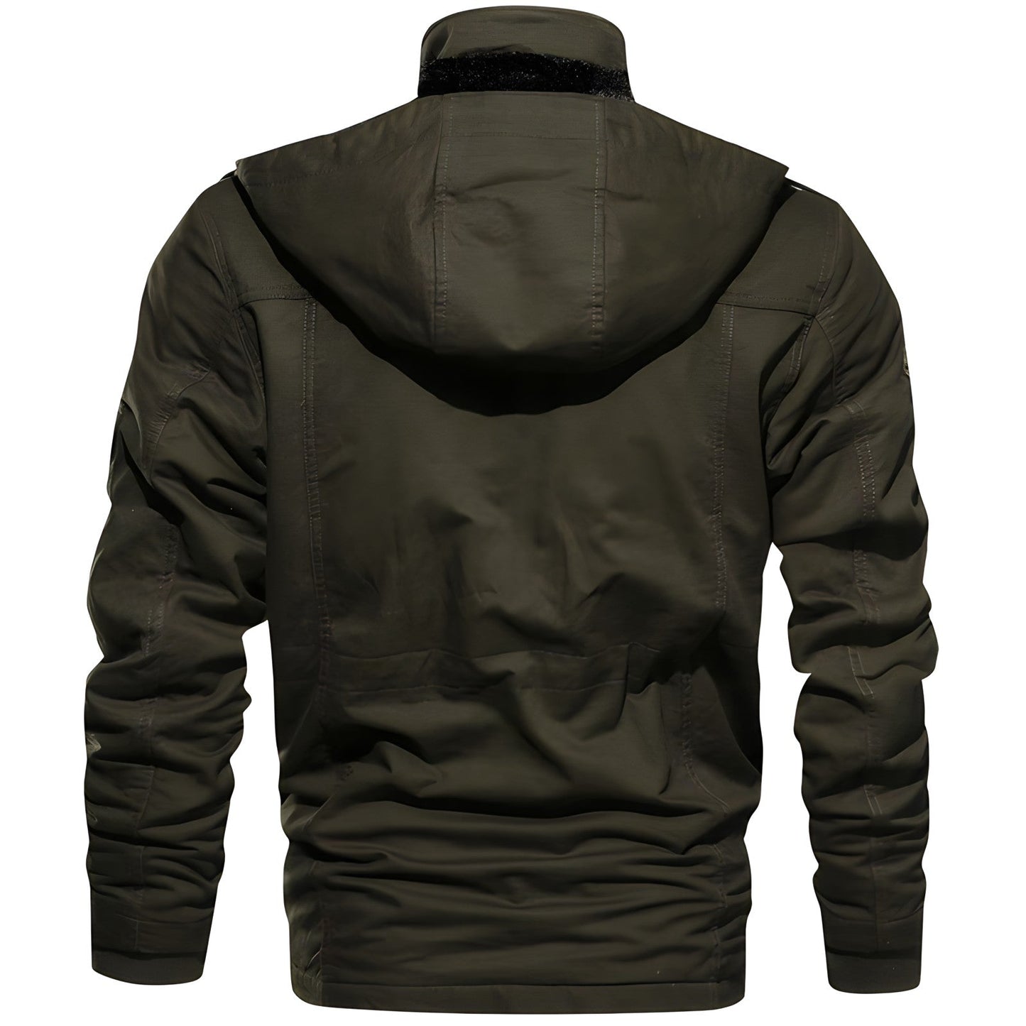Dominic | Veste Homme Hiver Outdoor Matelassée Chaude avec Capuche et Poches Multiples