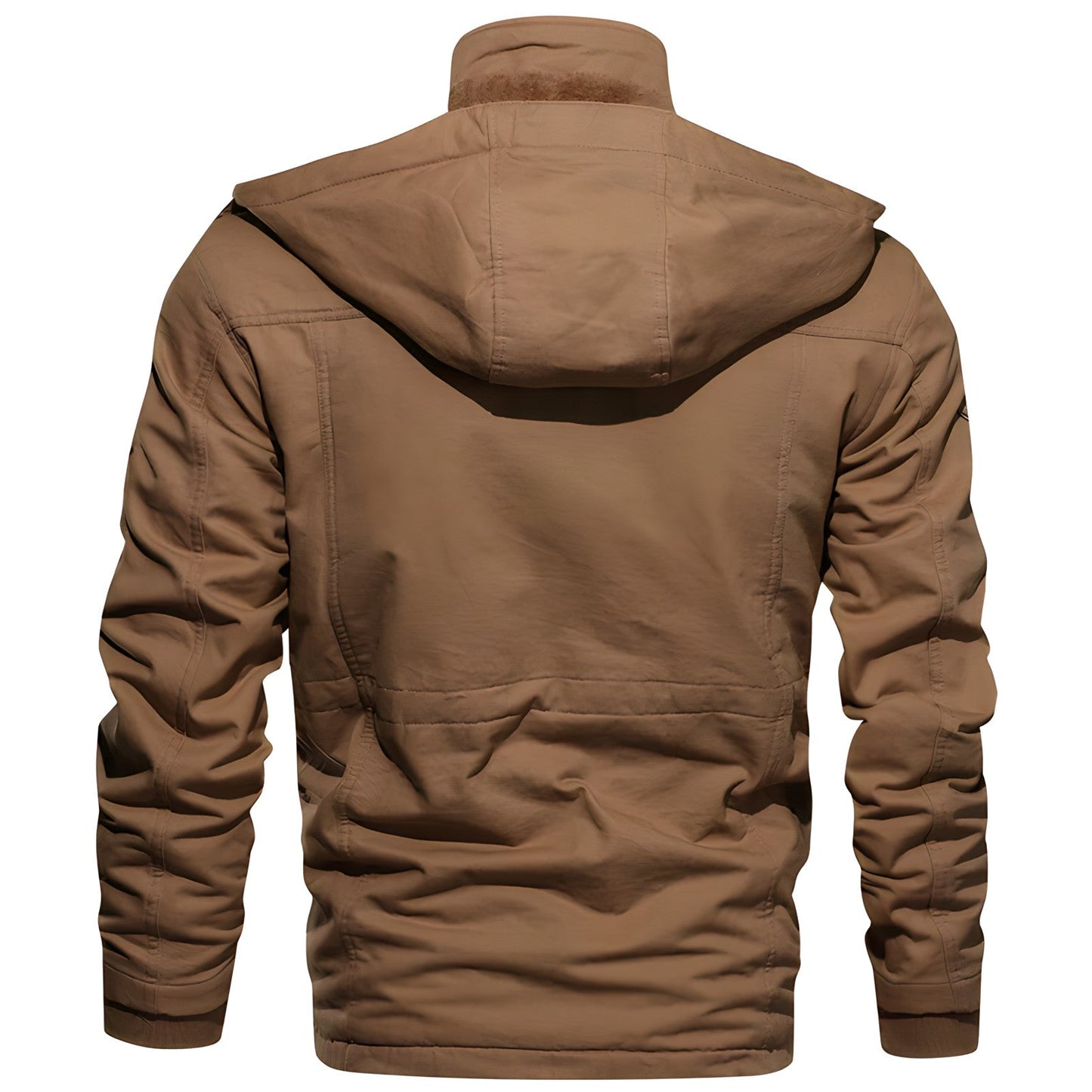 Dominic | Veste Homme Hiver Outdoor Matelassée Chaude avec Capuche et Poches Multiples