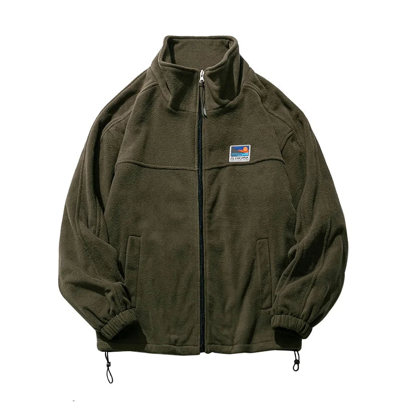 Marko | Veste homme en coton polaire, chaude et légère avec fermeture éclair complète