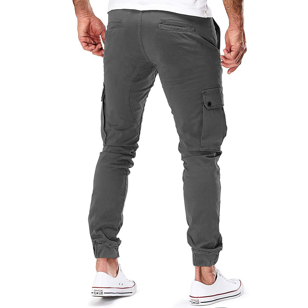 Tilbury | Pantalon Cargo Homme Slim Fit Multi-Poches Style Jogger Décontracté