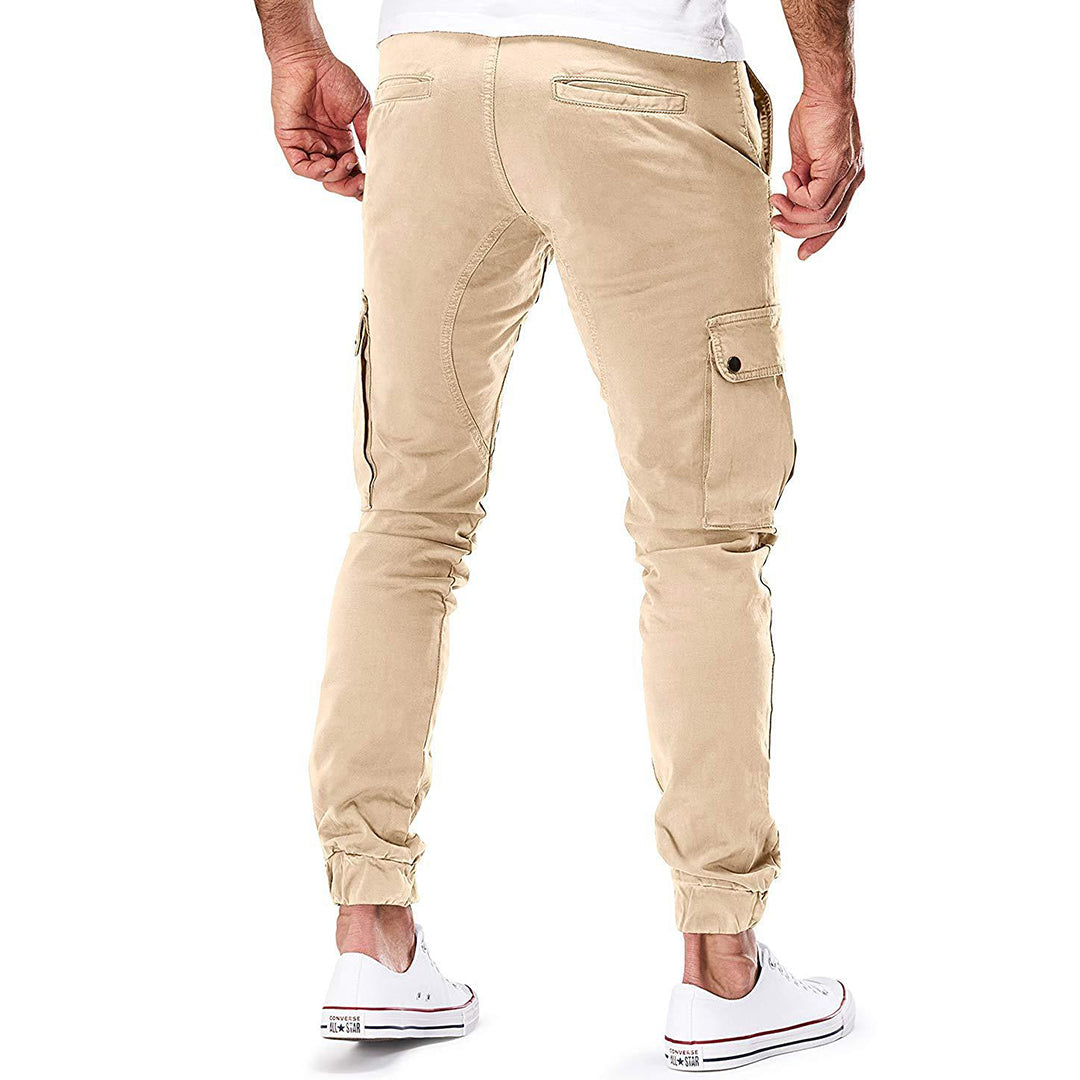 Tilbury | Pantalon Cargo Homme Slim Fit Multi-Poches Style Jogger Décontracté