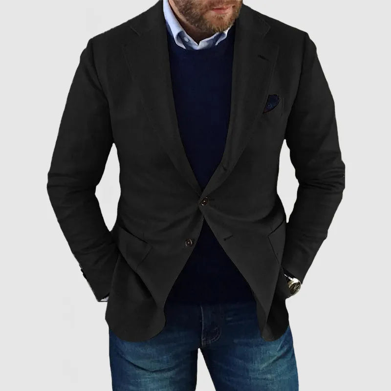Abel | Blazer Homme Casual Tailored | Veste Deux Boutons Élégante et Moderne