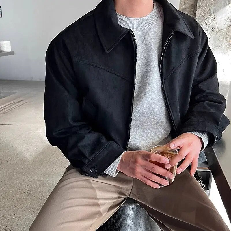 Ashton | Veste Zippée Vintage Homme | Blouson Décontracté Quotidien