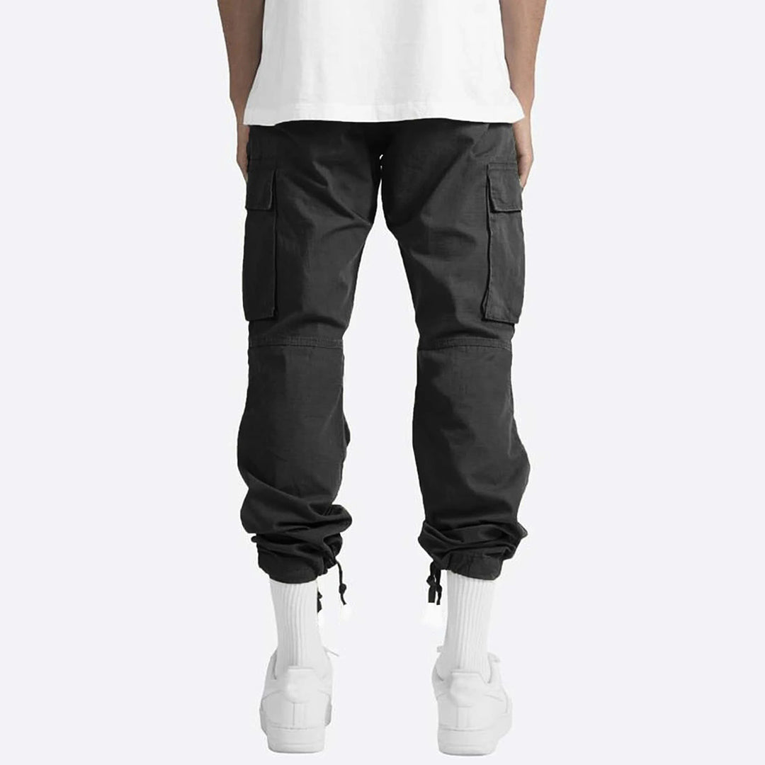 Rowan | Pantalon Cargo Homme Large | Coupe Ample avec Cordon et Poches Pratiques