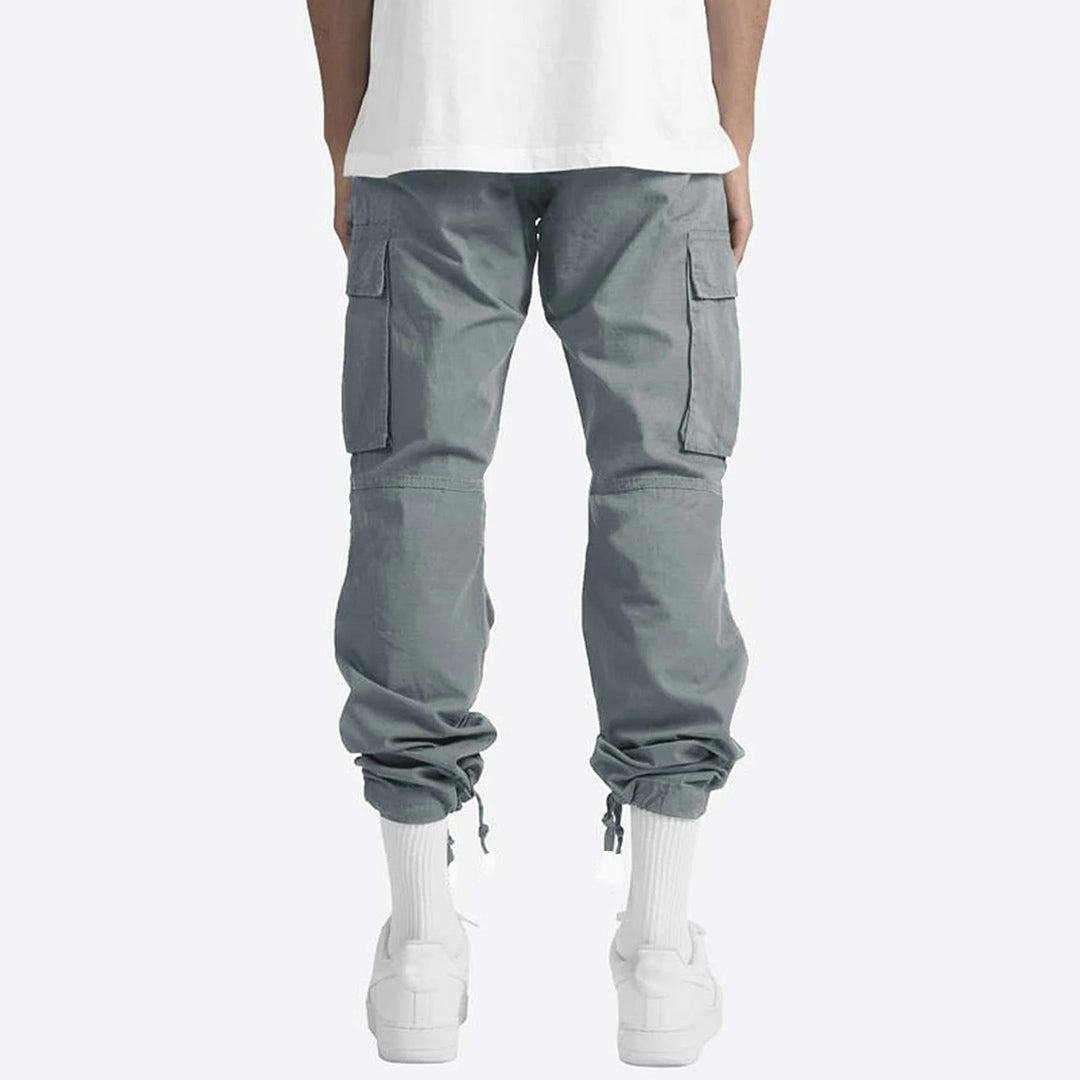 Rowan | Pantalon Cargo Homme Large | Coupe Ample avec Cordon et Poches Pratiques