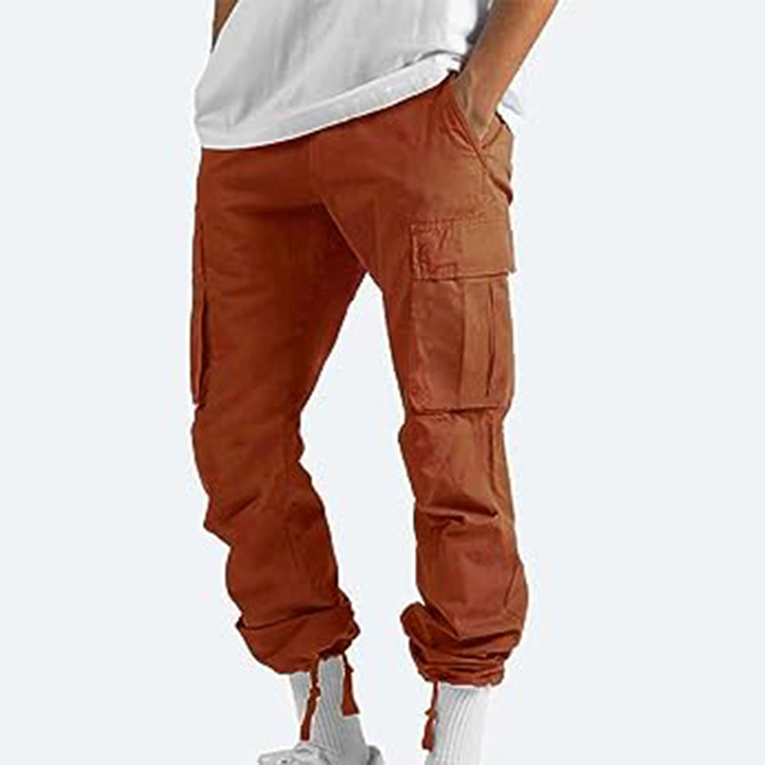 Rowan | Pantalon Cargo Homme Large | Coupe Ample avec Cordon et Poches Pratiques