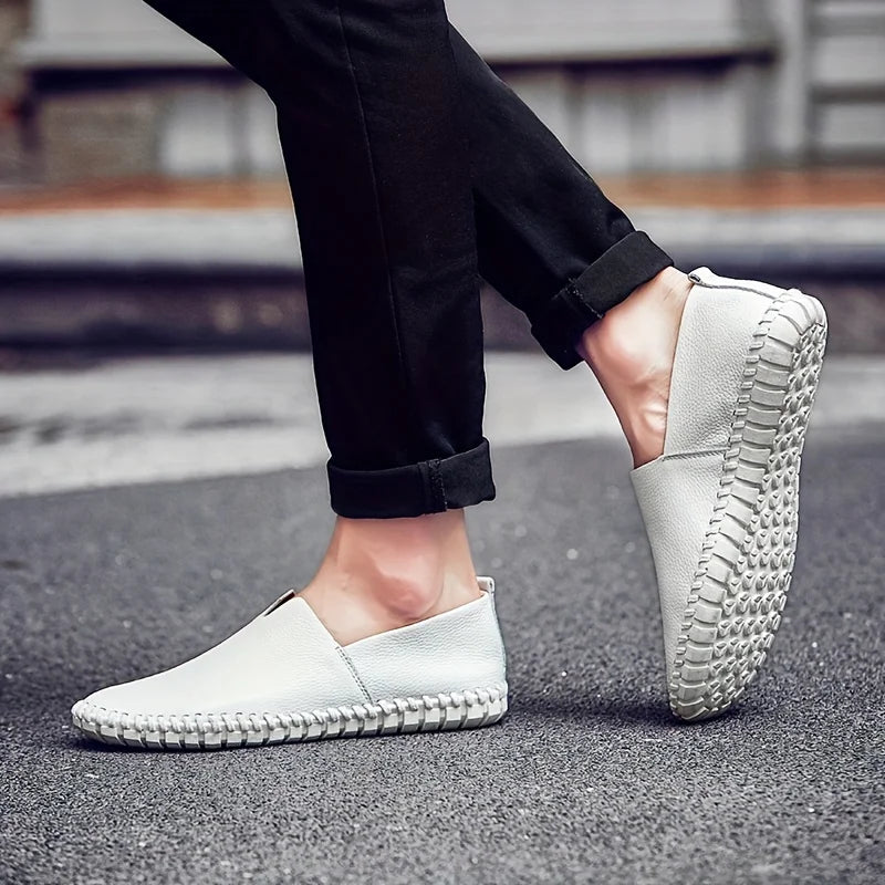 Broderick | Mocassins Homme Sans Lacets Élégants et Confortables – Style Chic et Décontracté