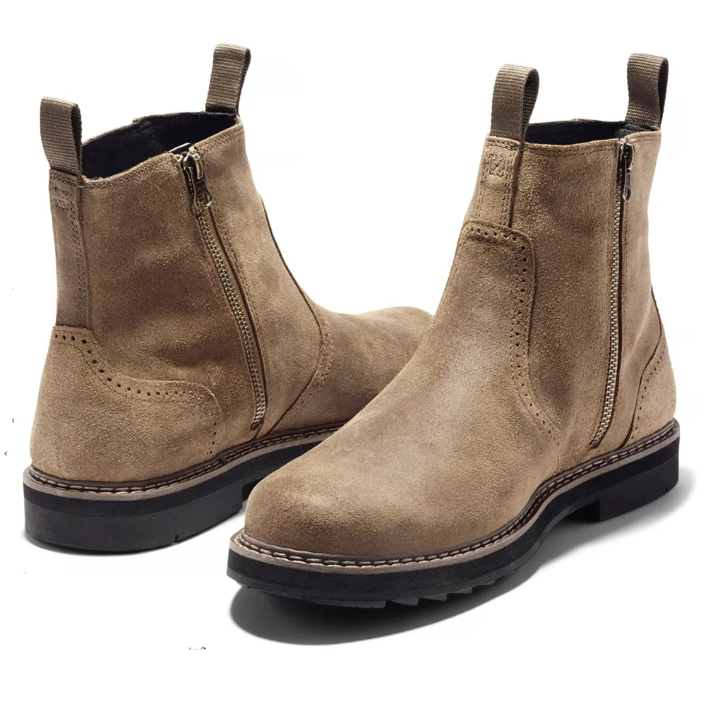 Penrose | Bottines Homme Chelsea avec Fermeture Éclair Latérale et Élastiques, Style Élégant et Confort Intemporel