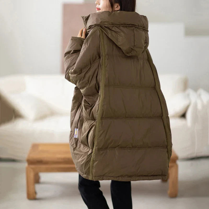 Serrana | Doudoune Oversize pour Femme – Hiver Chaud et Élégant