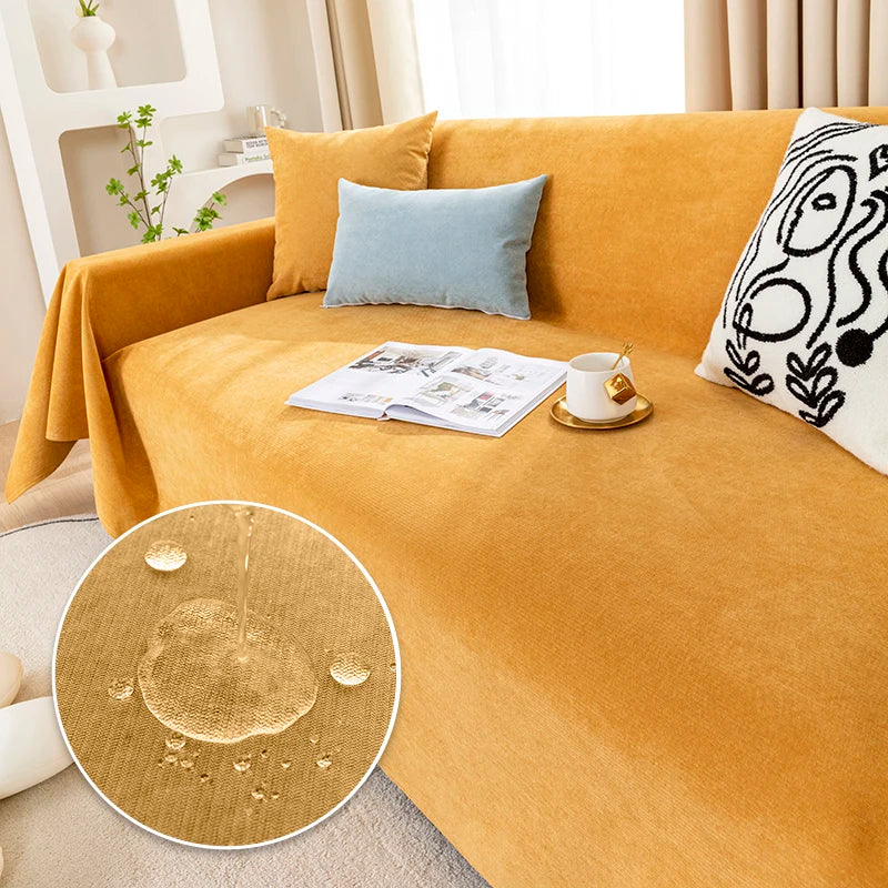 HomeGuard™ | Vielseitige Sofa-Decke mit Quasten für Möbel- und Sofaschutz