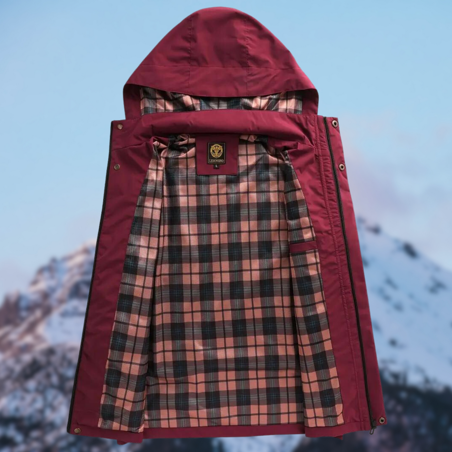 Eugéne | Veste Homme à Capuche avec Cordon de Serrage – Style Moderne et Confortable
