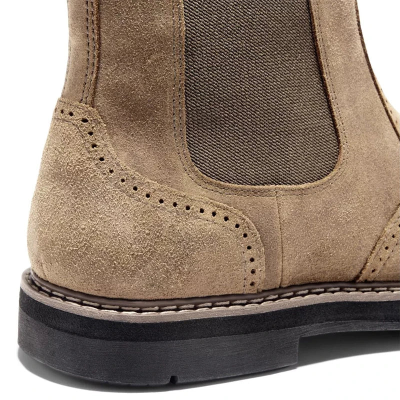 Penrose | Bottines Homme Chelsea avec Fermeture Éclair Latérale et Élastiques, Style Élégant et Confort Intemporel