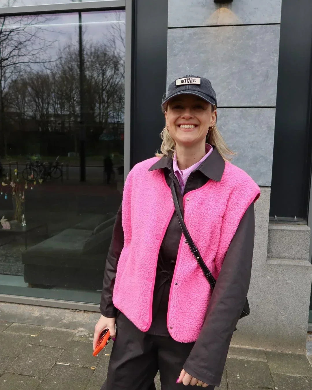 Sidonelle | Veste Sans Manches Femme en Polaire Douce – Gilet Chaud Uni Idéal Mi-Saison