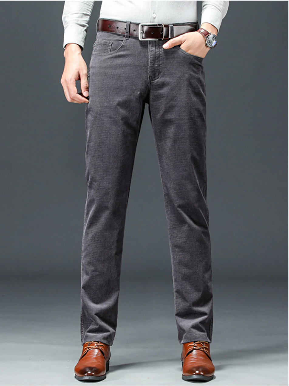 Ashcombe | Pantalon Homme Slim Fit Stretch Style Classique Look Élégant